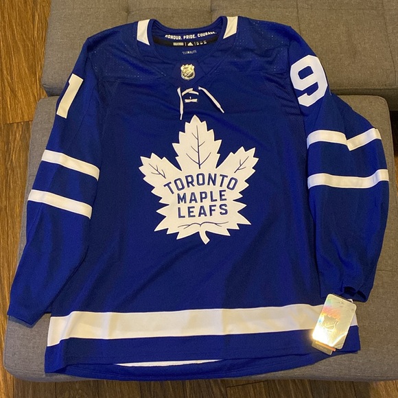 *New* Toronto Maple Leafs Adidas NHL Home Jersey Size 54 / Men’s XL #91 Tavares - Picture 1 of 16